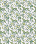 Leafy Swirl Abatract Nature Pattern Rug