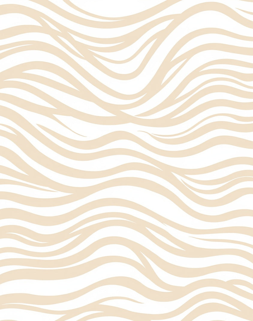 Fluid Stripe Organic Pattern Design Rug