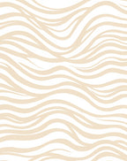 Fluid Stripe Organic Pattern Design Rug