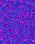 Psychedelic Swirl Pattern Rug