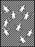 Abstract Figures In Geometric Pattern Rug