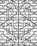 Geometric Hard Edge Pattern Rug