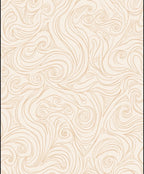 Swirly Abstract Tone Pattern Rug