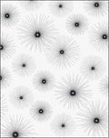 Modern Dandelion Burst Pattern Rug