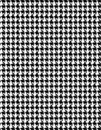 Classic Houndstooth Pattern Rug