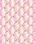 Abstract Pink Swirls Pattern Design Rug