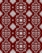 Classic Floral Medallion Pattern Rug