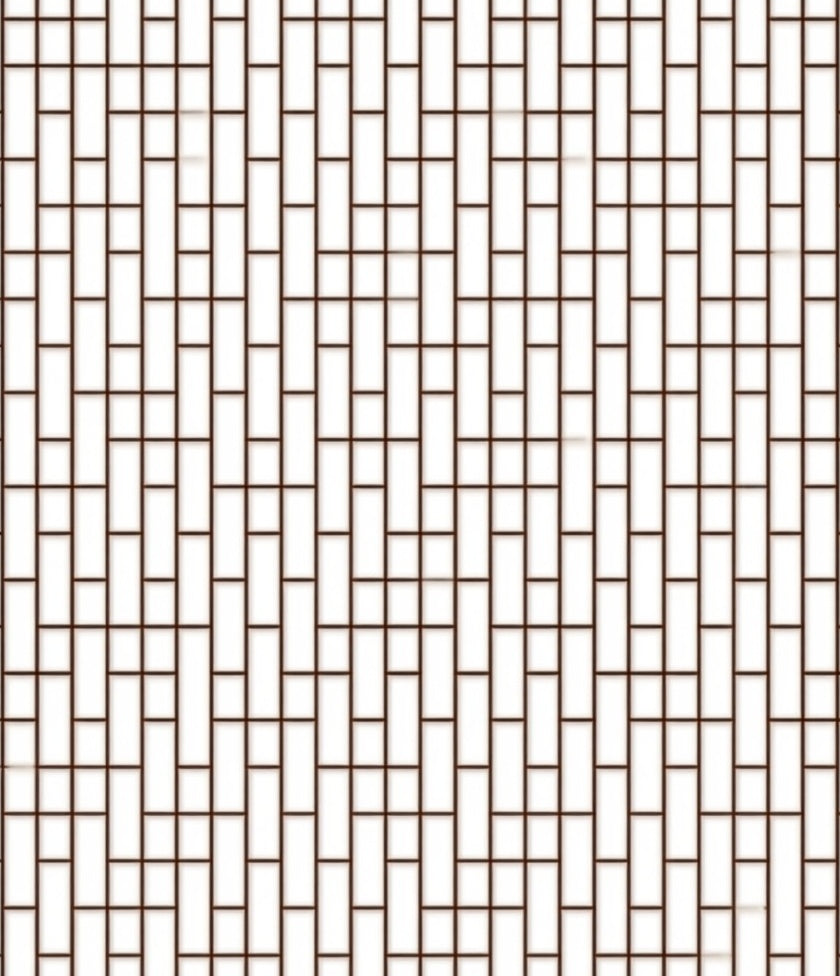 Minimalist Brick Pattern Rug