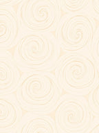 Cream Swirl Pattern Rug