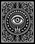 All Seeing Eye Tribal Border Rug