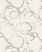 Abstract Swirls Contemporary Pattern Rug