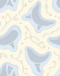 Abstract Organic Layered Shapes Rug