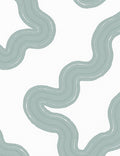 Serene Wavy Pattern Abstract Design Rug