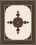 Classic Ornate Geometric Pattern Rug