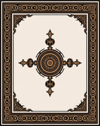 Classic Ornate Geometric Pattern Rug