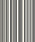 Modern Black White Stripe Runner Rug