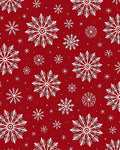 Winter Snowflake Pattern Design Rug