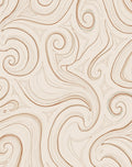 Elegant Swirl Abstract Pattern Rug