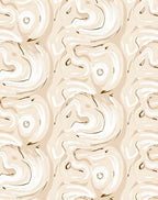 Creamy Swirl Abstract Pattern Rug