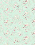 Whimsical Swirls Floral Accents Rug