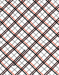 Diagonal Grid Pattern Rug