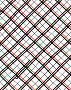 Diagonal Grid Pattern Rug