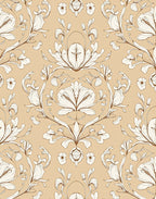 Classic Floral Damask Pattern Rug