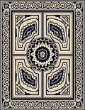 Intricate Geometric Patterned Rug