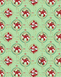 Whimsical Floral Medallion Pattern Rug