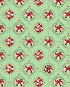 Whimsical Floral Medallion Pattern Rug