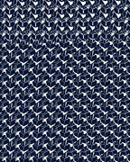 Geometric Block Line Pattern Rug