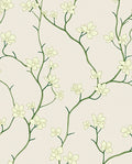 Delicate Floral Vine Pattern Rug