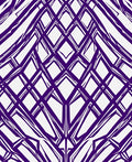 Abstract Geometric Diamond Pattern Rug