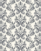 Classic Floral Scroll Pattern Rug