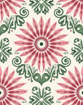 Pink Daisy Floral Pattern Rug