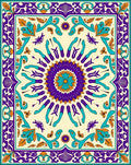 Mandala Floral Pattern Rug