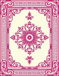 Ornate Floral Filigree Design Rug