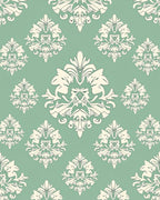 Classic Floral Damask Pattern Rug