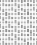 Monochrome Geometric Grid Pattern Rug