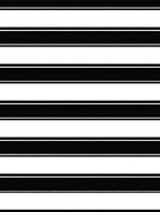 Classic Black White Striped Pattern Rug