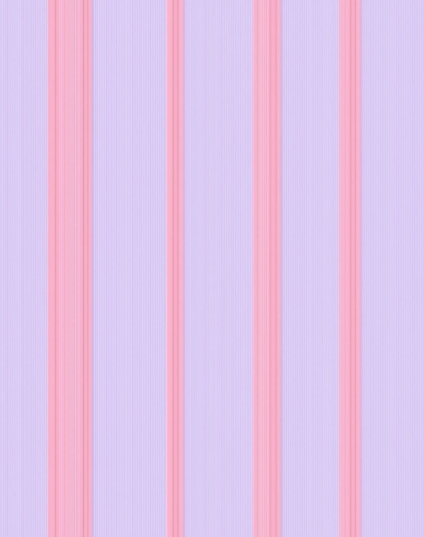 Pastel Pink And Purple Stripes Design Rug