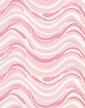 Pastel Pink Swirl Pattern Rug