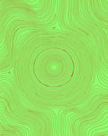 Concentric Circles Abstract Design Rug