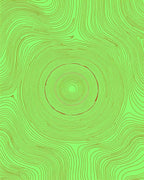 Concentric Circles Abstract Design Rug