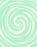 Mint Green Swirling Abstract Pattern Rug
