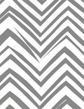 Gray Chevron Abstract Geometric Pattern Rug