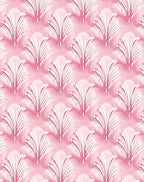 Art Deco Inspired Floral Pattern Rug