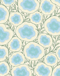 Nature Inspired Abstract Floral Pattern Rug