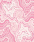 Pink Agate Swirl Pattern Rug