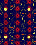 Bold Floral With Abstract Elements Design Rug
